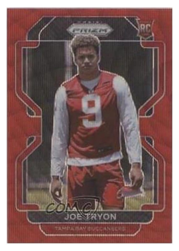 2021 Panini Prizm Base Set Joe Tryon-Shoyinka #381 card