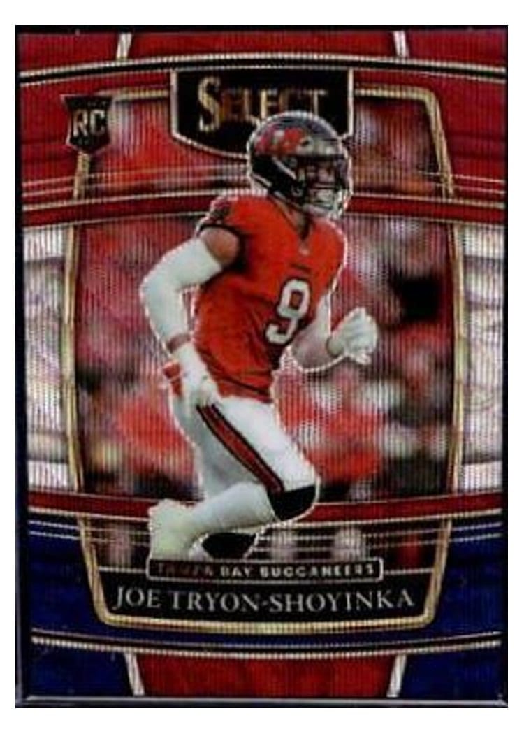 2021 Panini Select Base Set Joe Tryon-Shoyinka Tri Color #89 card