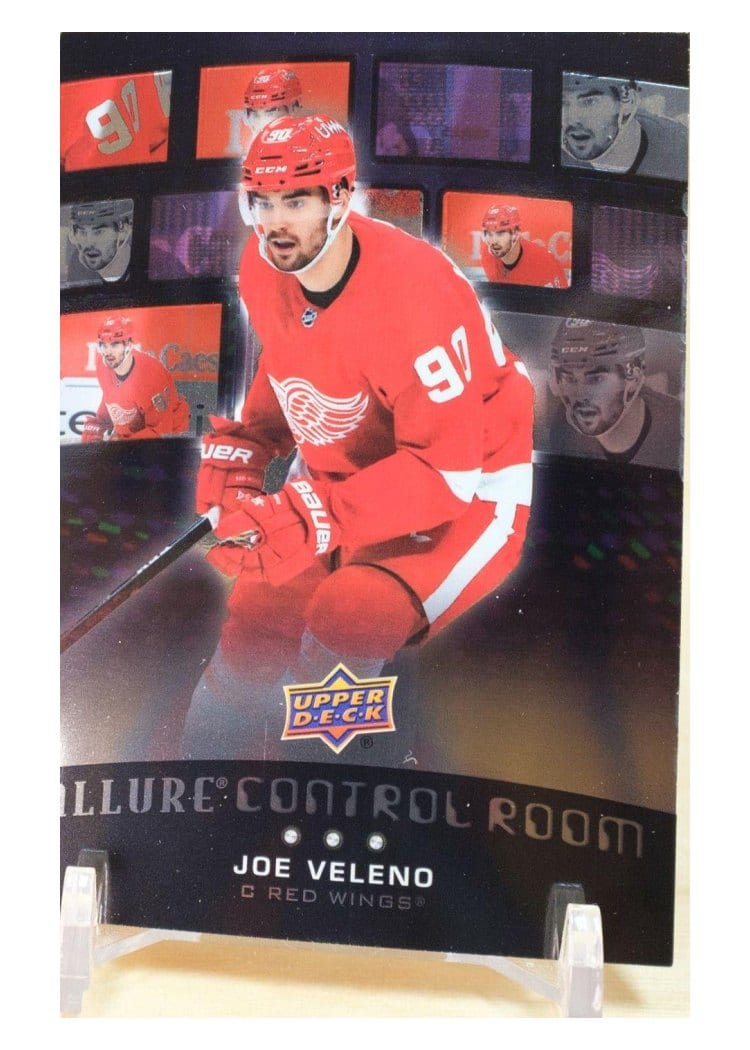 2021-22 Upper Deck Allure Control Room Joe Veleno #CR-10 card