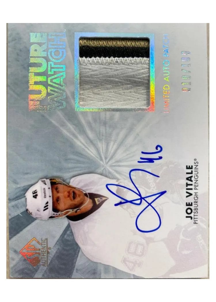 2011 SP Authentic Joe Vitale Autograph #259 card