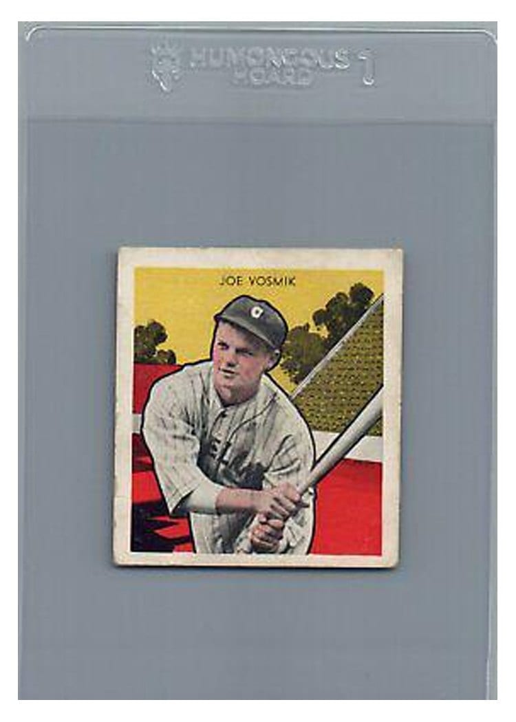 1933 R305 Tattoo Orbit Joe Vosmik card