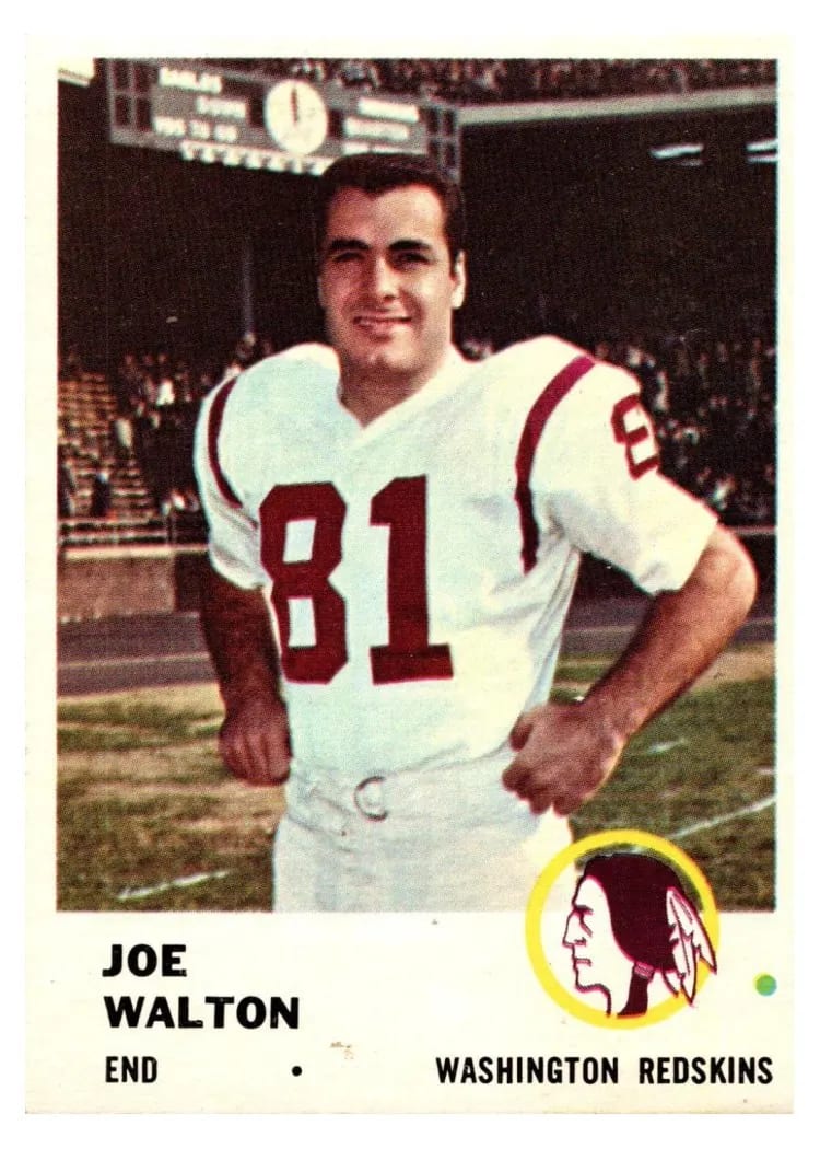 1961 Fleer Joe Walton #112 card