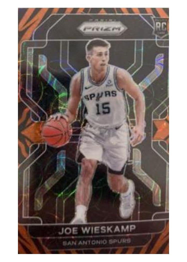 2021-22 Panini Prizm Base Set Joe Wieskamp #322 card