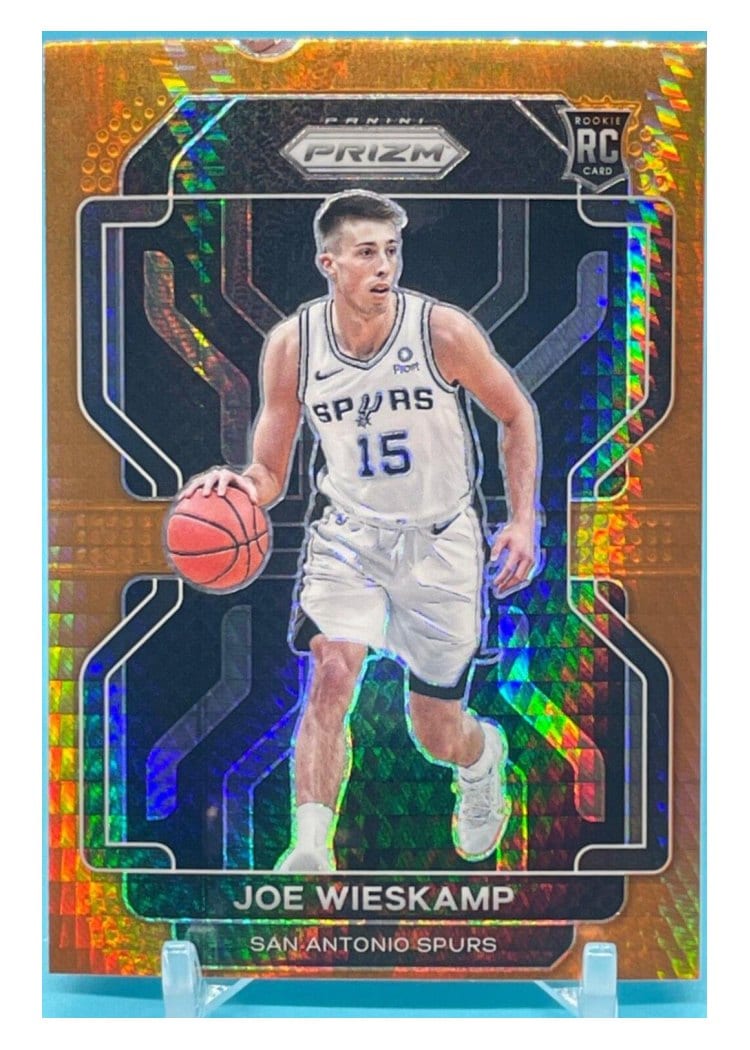 2021-22 Panini Prizm Base Set Joe Wieskamp #322 card