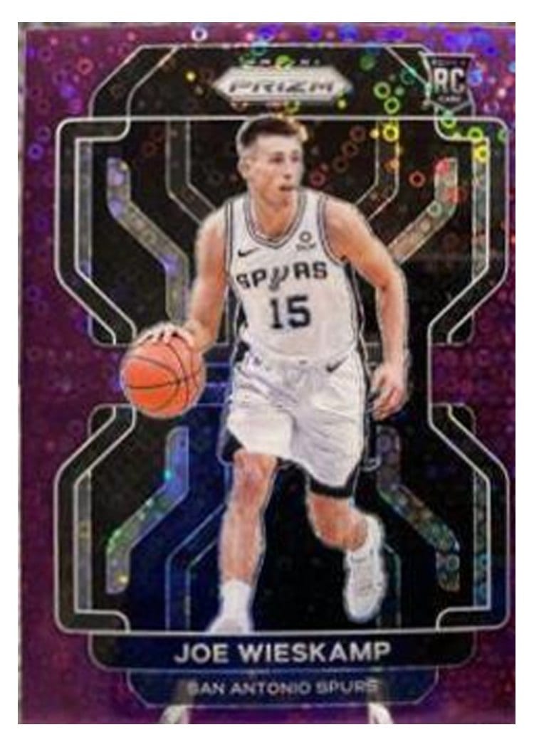 2021-22 Panini Prizm Base Set Joe Wieskamp #322 card