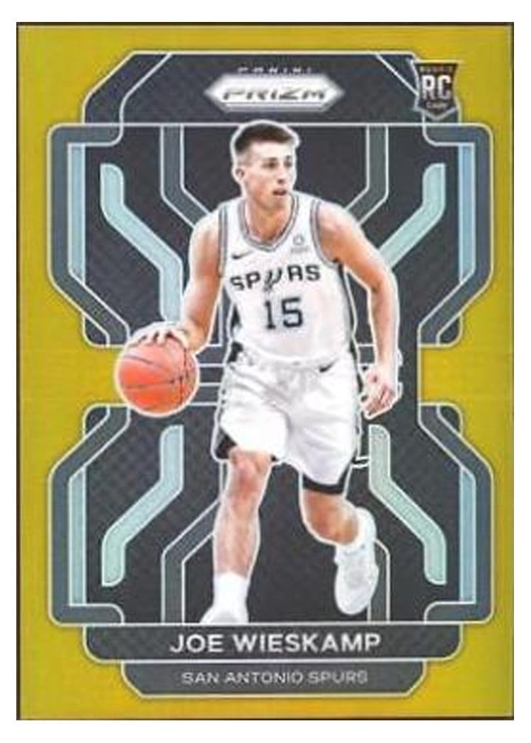 2021-22 Panini Prizm Base Set Joe Wieskamp #322 card