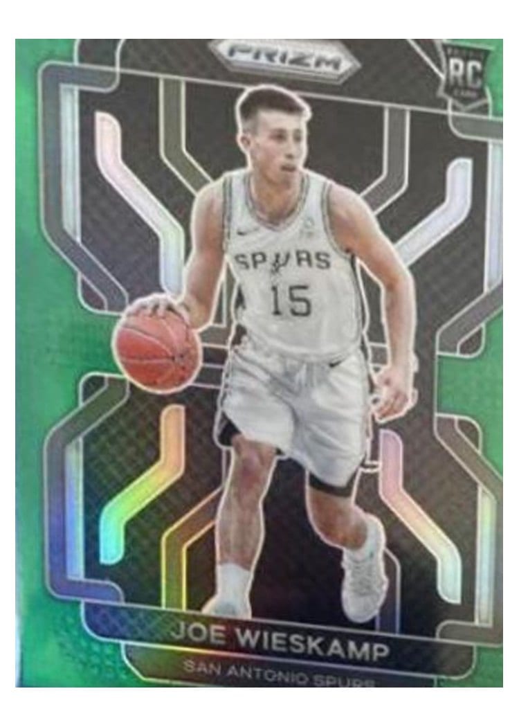 2021-22 Panini Prizm Base Set Joe Wieskamp #322 card
