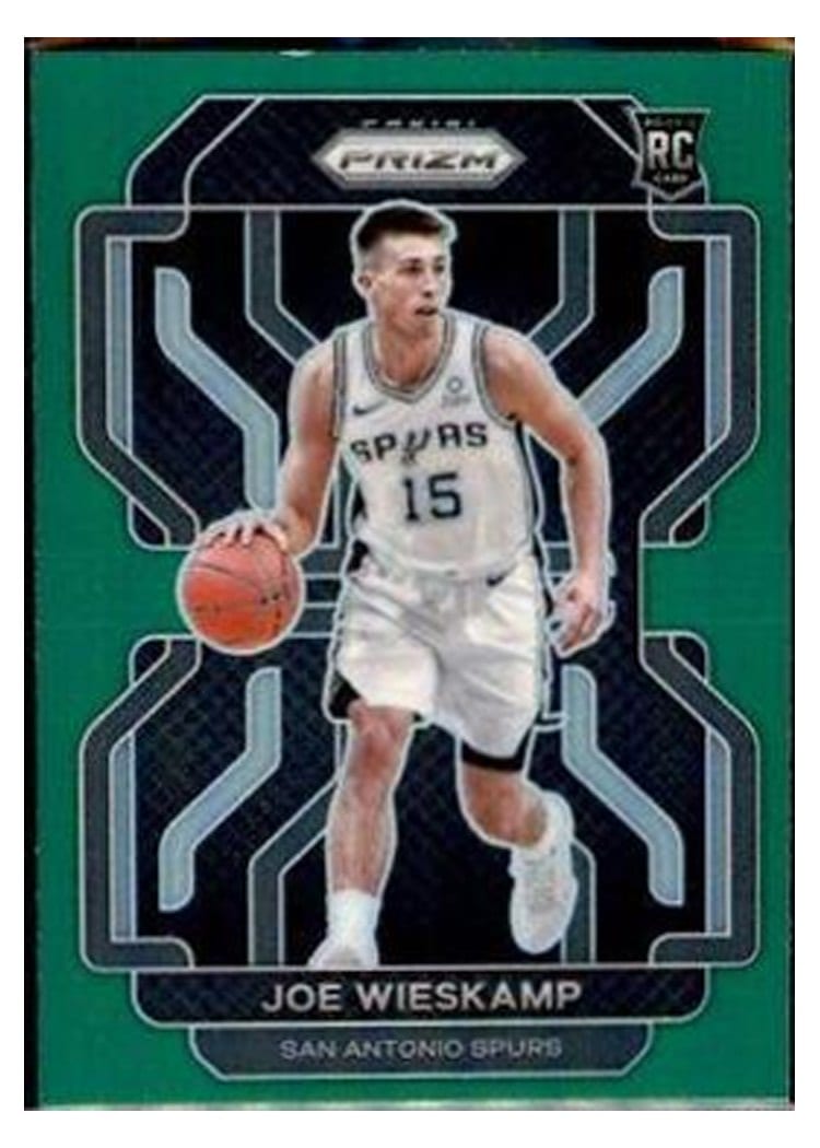 2021-22 Panini Prizm Base Set Joe Wieskamp #322 card