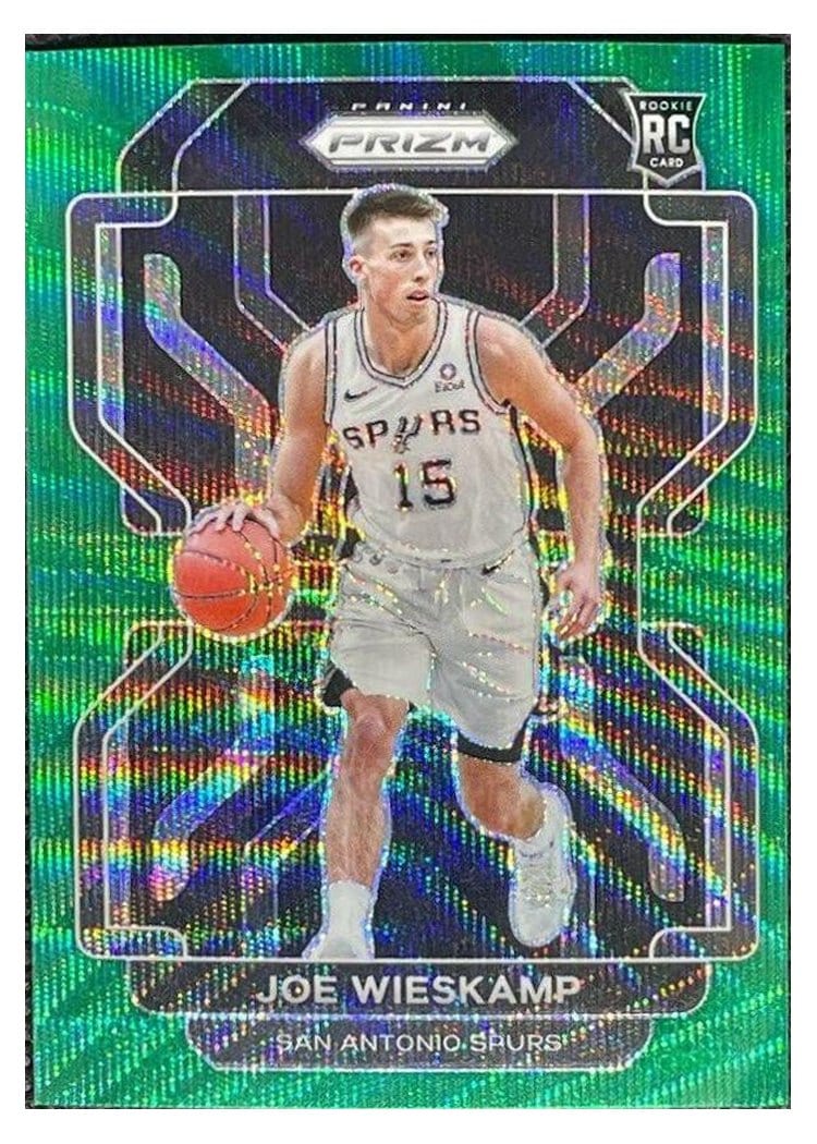 2021-22 Panini Prizm Base Set Joe Wieskamp #322 card