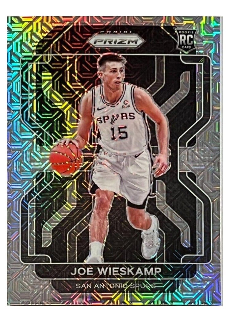 2021-22 Panini Prizm Base Set Joe Wieskamp #322 card