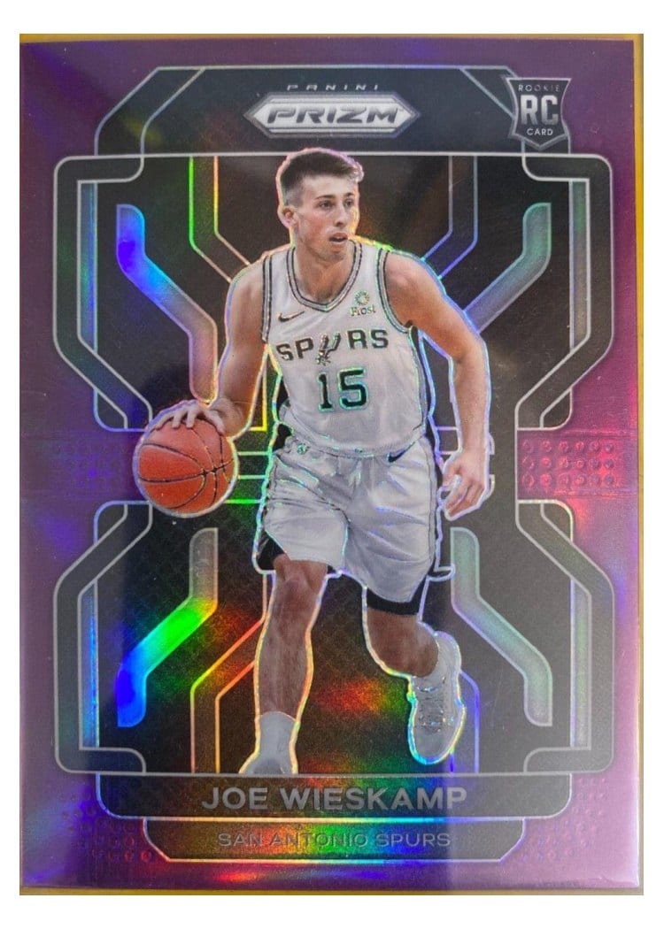 2021-22 Panini Prizm Base Set Joe Wieskamp #322 card