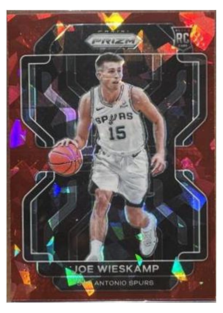 2021-22 Panini Prizm Base Set Joe Wieskamp #322 card