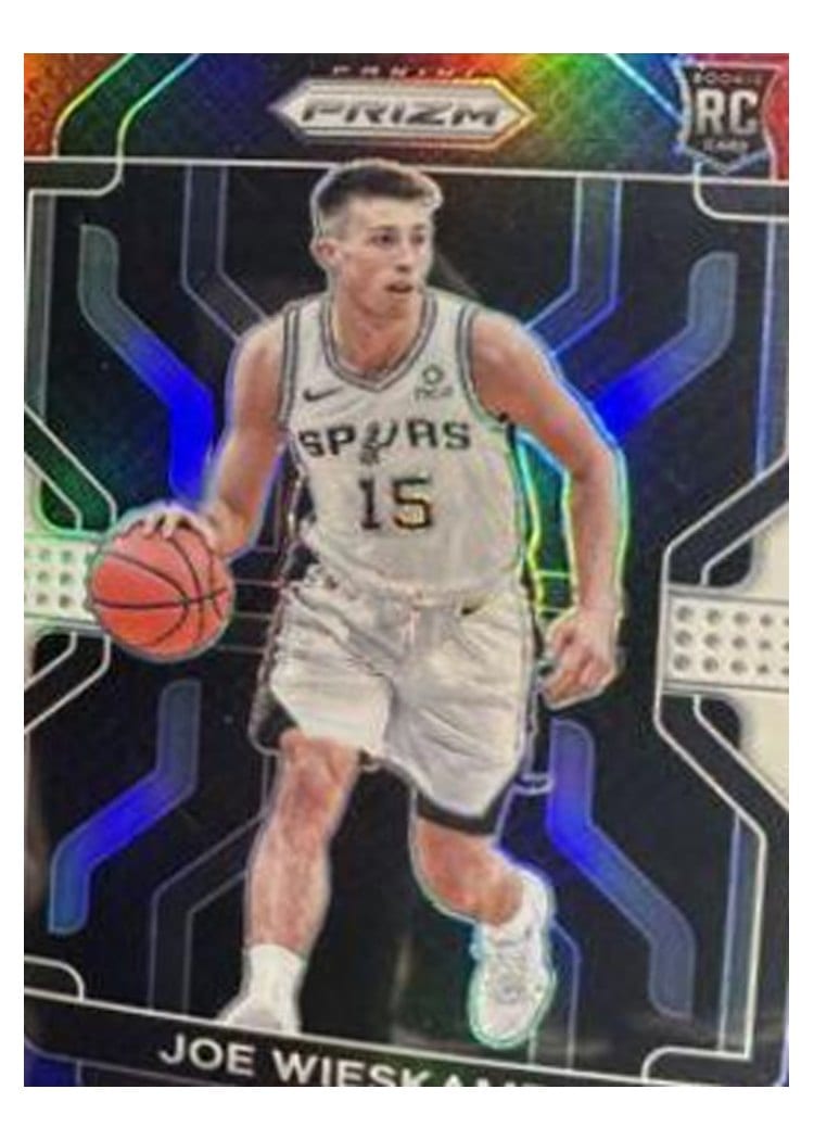 2021-22 Panini Prizm Base Set Joe Wieskamp #322 card