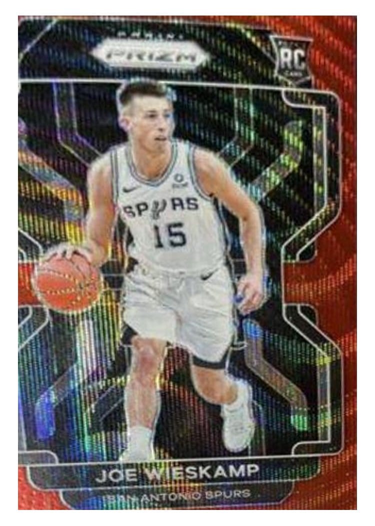 2021-22 Panini Prizm Base Set Joe Wieskamp #322 card