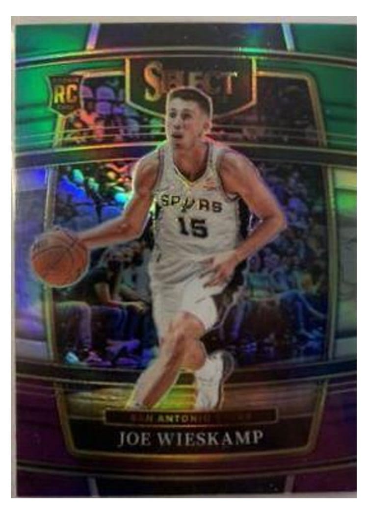 2021-22 Panini Select Base Set Joe Wieskamp #18 card