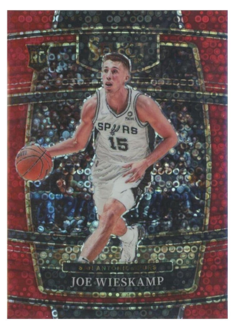 2021-22 Panini Select Base Set Joe Wieskamp #18 card