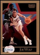 1990-91 SkyBox Base Set Joe Wolf #133 card