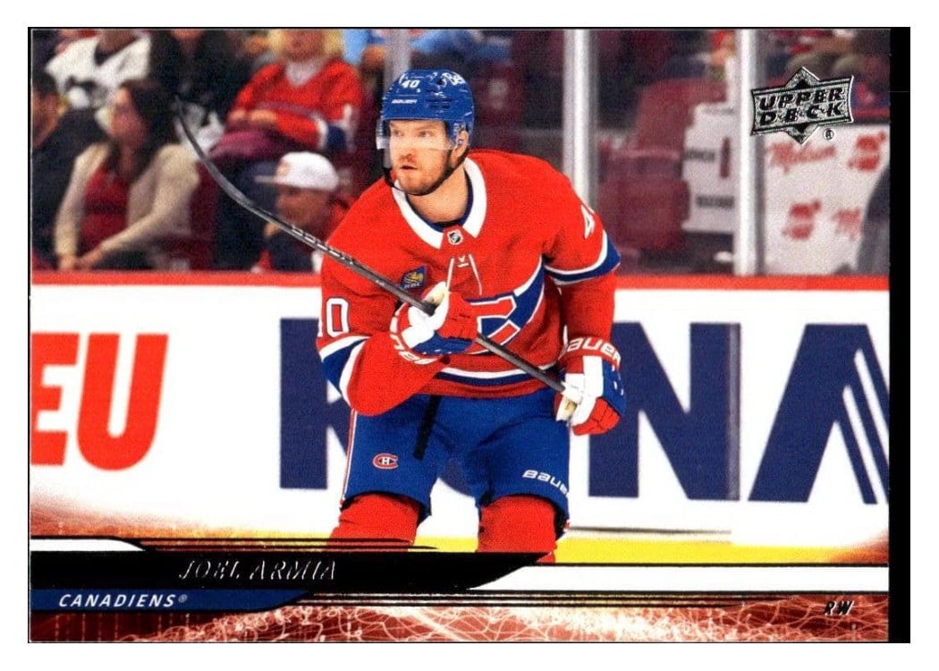 2024-25 Upper Deck Base Set Joel Armia #574 card