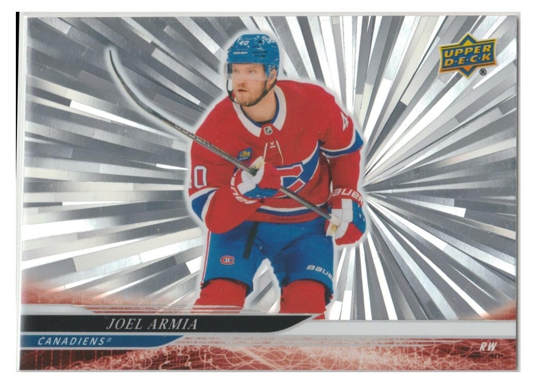 2024-25 Upper Deck Base Set Joel Armia #574 card