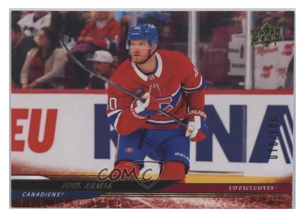 2024-25 Upper Deck Base Set Joel Armia #574 card