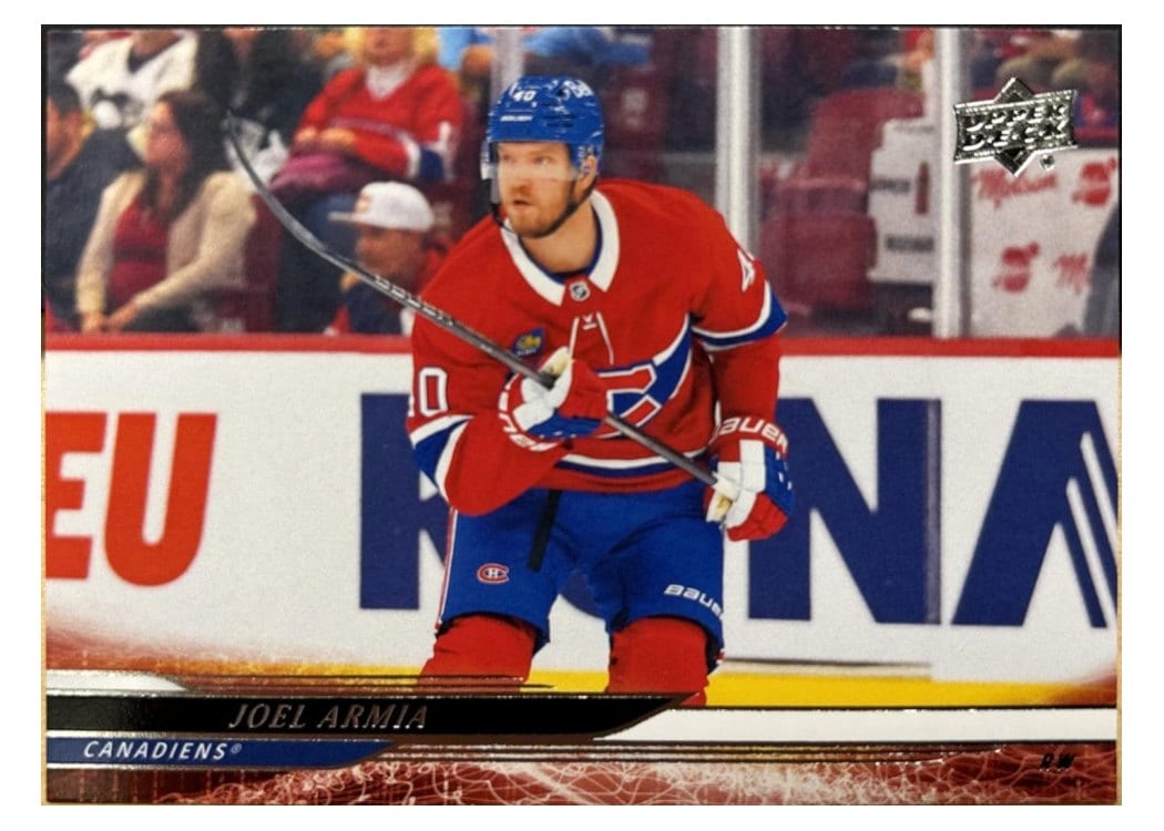 2024-25 Upper Deck Base Set Joel Armia #574 card