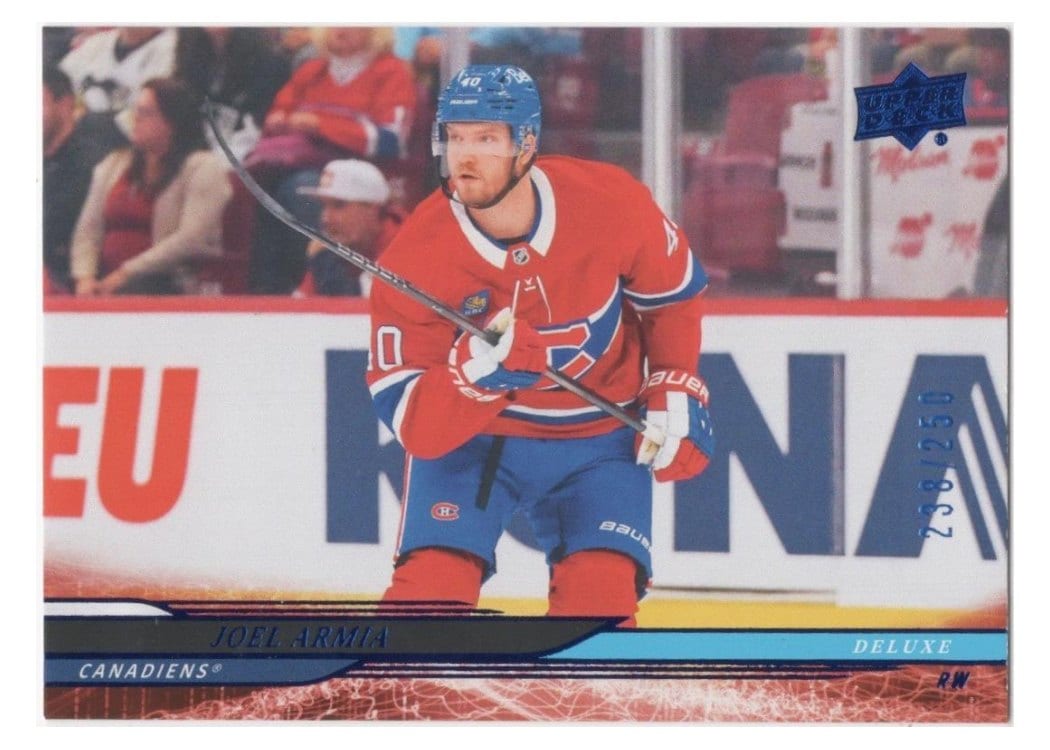 2024-25 Upper Deck Base Set Joel Armia #574 card