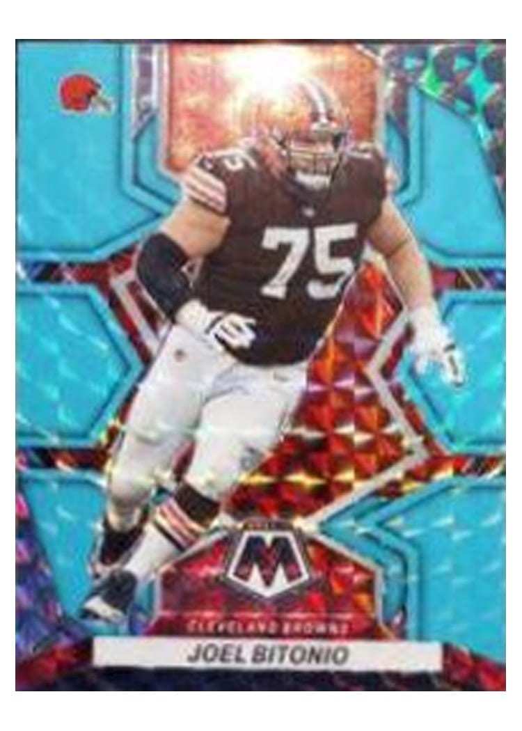 2022 Panini Mosaic Base Set Joel Bitonio #225 card