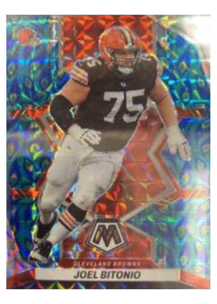 2022 Panini Mosaic Base Set Joel Bitonio #225 card