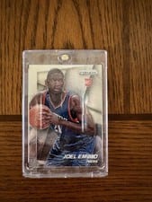 2014 Panini Prizm Joel Embiid Prizm #253 card