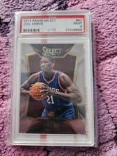 2014 Panini Select Joel Embiid Silver Prizm #90 card