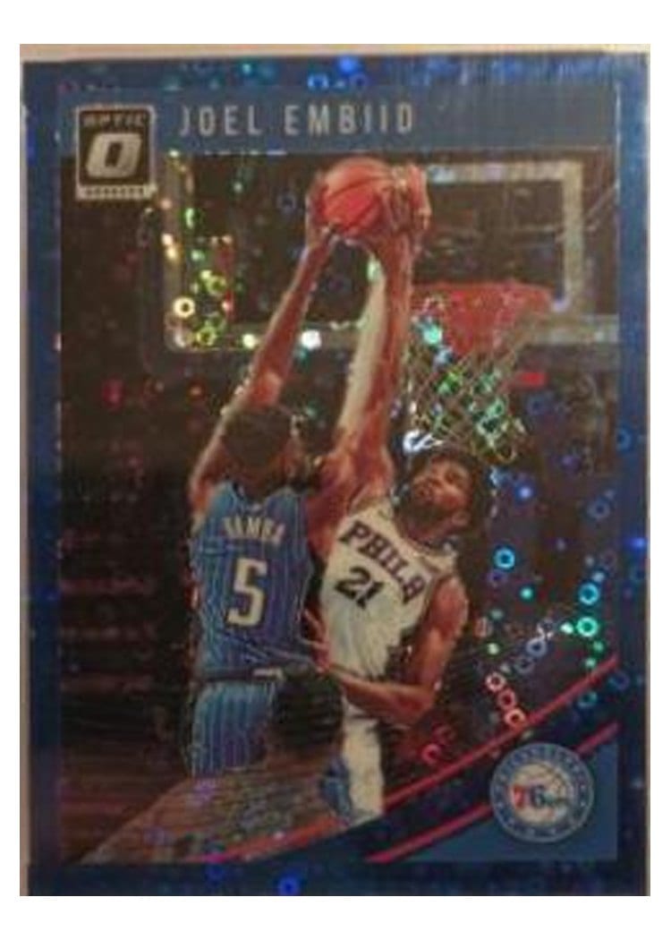 2018-19 Donruss Optic Base Set Joel Embiid #99 card