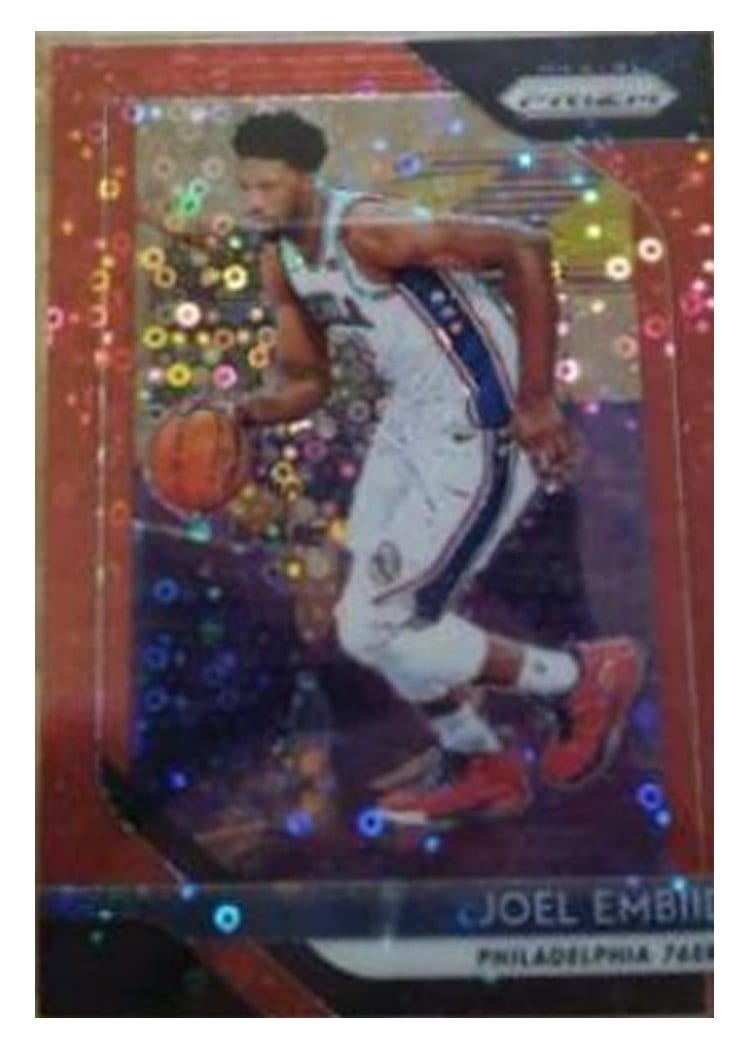 2018-19 Panini Prizm Base Set Joel Embiid #259 card