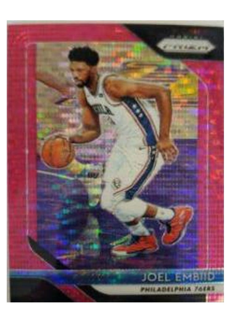 2018-19 Panini Prizm Base Set Joel Embiid #259 card
