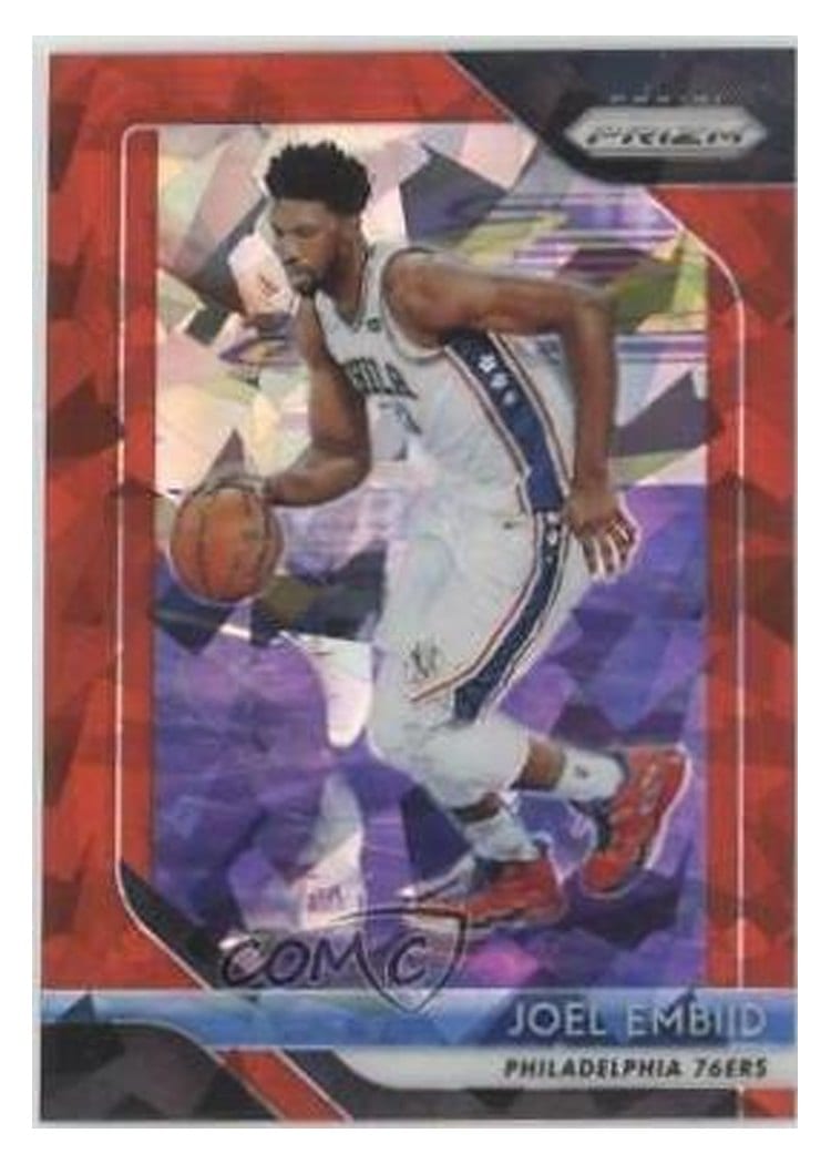 2018-19 Panini Prizm Base Set Joel Embiid #259 card