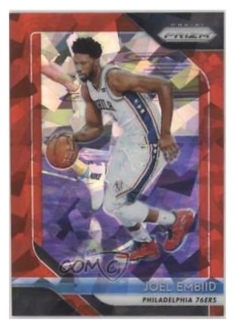 2018-19 Panini Prizm Base Set Joel Embiid #259 card