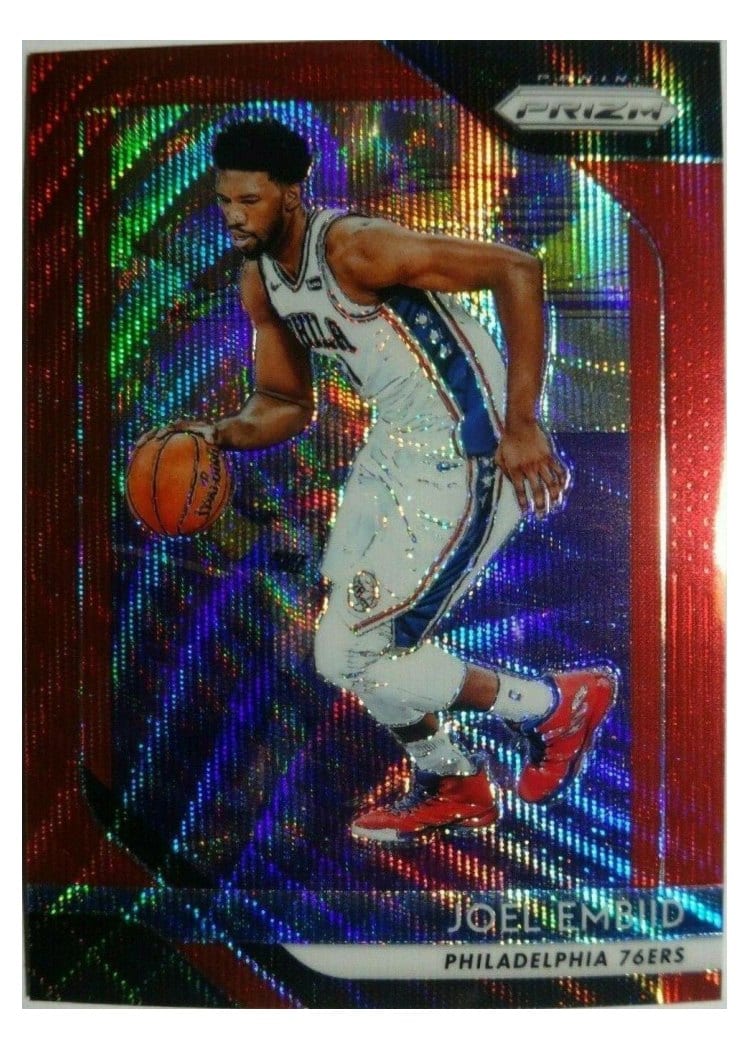 2018-19 Panini Prizm Base Set Joel Embiid #259 card