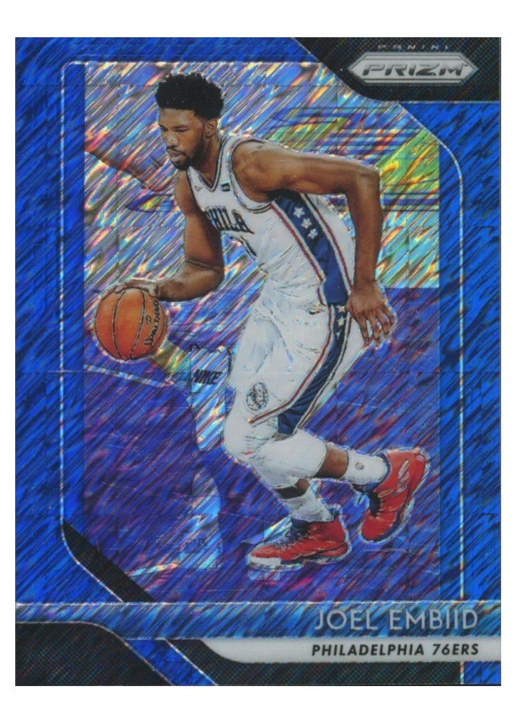 2018-19 Panini Prizm Base Set Joel Embiid #259 card