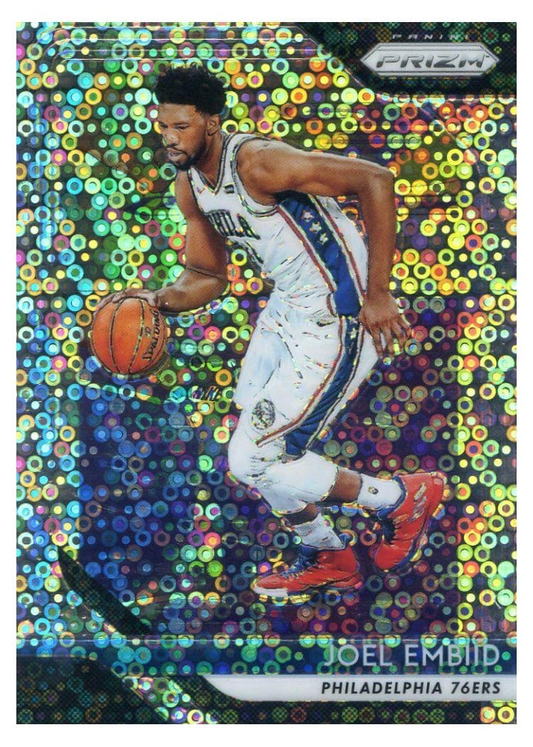 2018-19 Panini Prizm Base Set Joel Embiid #259 card