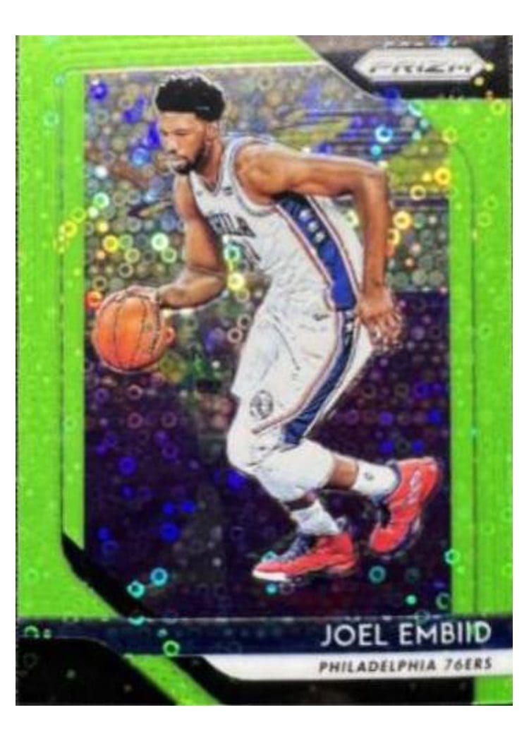 2018-19 Panini Prizm Base Set Joel Embiid #259 card