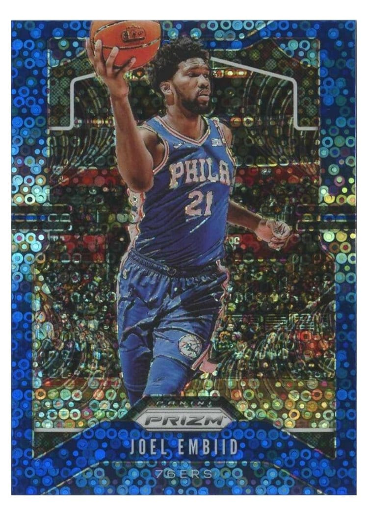 2019-20 Panini Prizm Base Set Joel Embiid #199 card