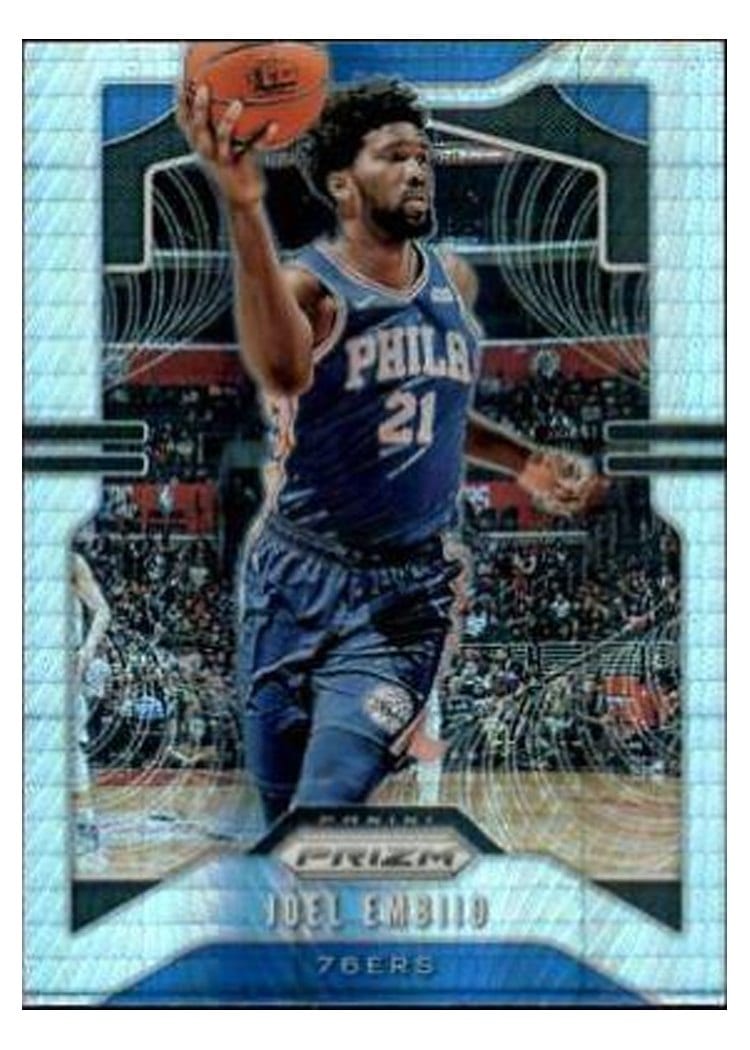 2019-20 Panini Prizm Base Set Joel Embiid #199 card