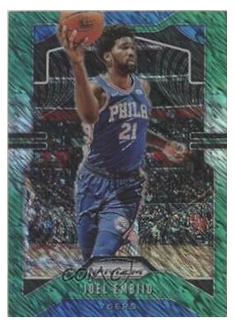 2019-20 Panini Prizm Base Set Joel Embiid #199 card