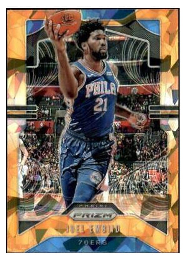 2019-20 Panini Prizm Base Set Joel Embiid #199 card