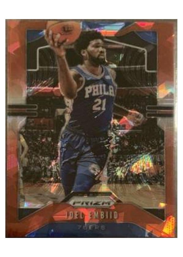2019-20 Panini Prizm Base Set Joel Embiid #199 card