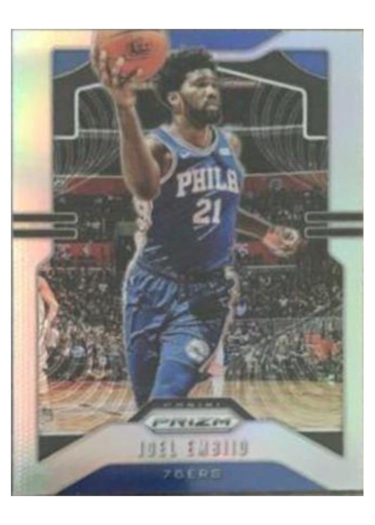 2019-20 Panini Prizm Base Set Joel Embiid #199 card