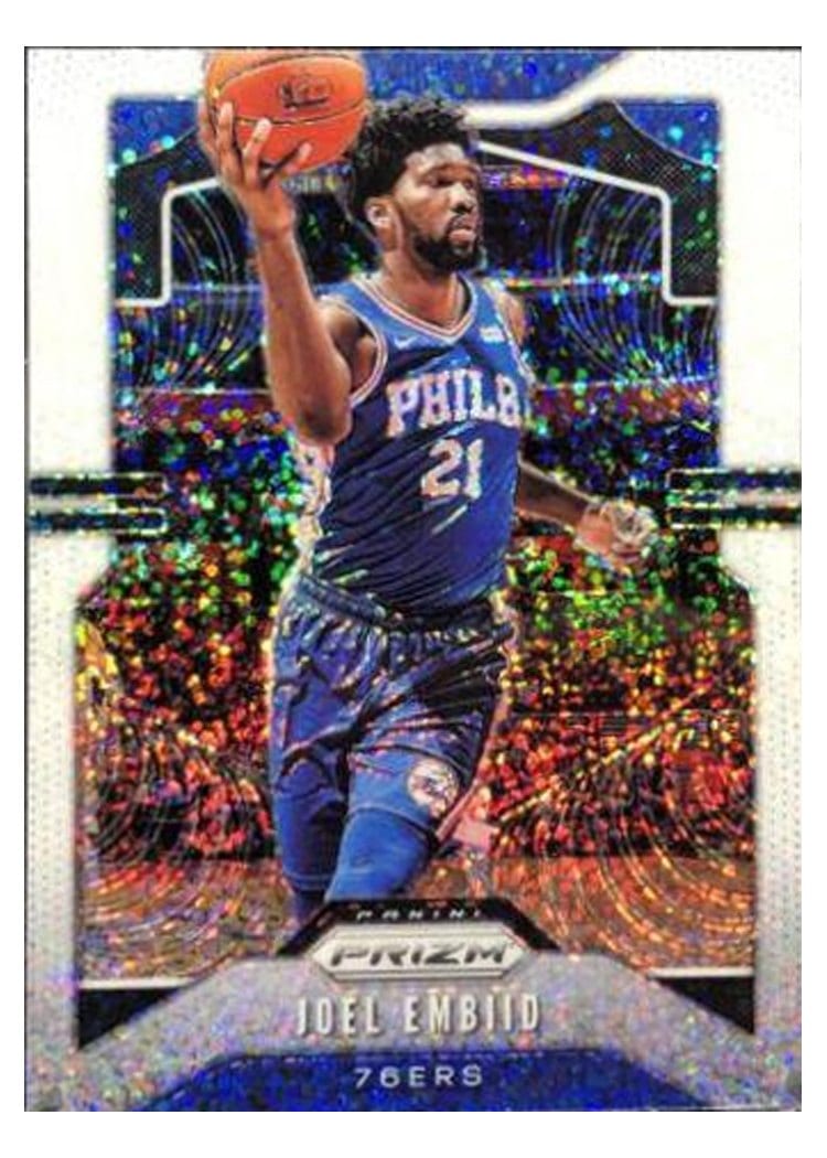 2019-20 Panini Prizm Base Set Joel Embiid #199 card