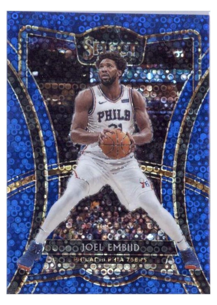 2019-20 Panini Select Base Set Joel Embiid #111 card