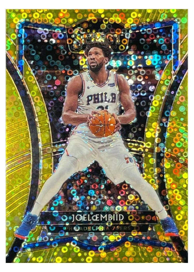 2019-20 Panini Select Base Set Joel Embiid #111 card