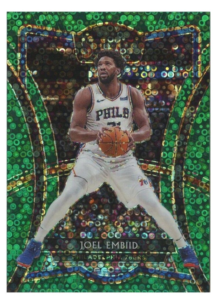 2019-20 Panini Select Base Set Joel Embiid #111 card