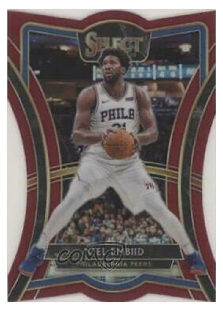 2019-20 Panini Select Base Set Joel Embiid #111 card